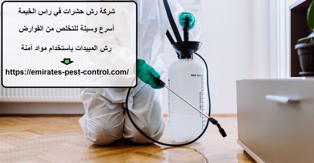 شركة رش حشرات في راس الخيمة